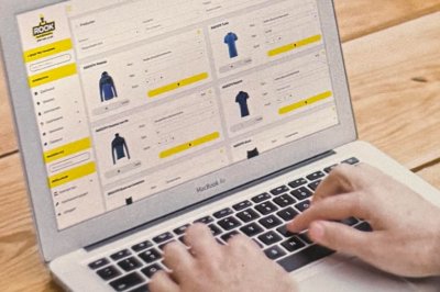 Online kleding bestelsysteem