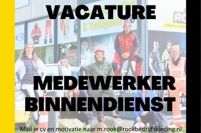 Vacature Binnendienst Medewerker