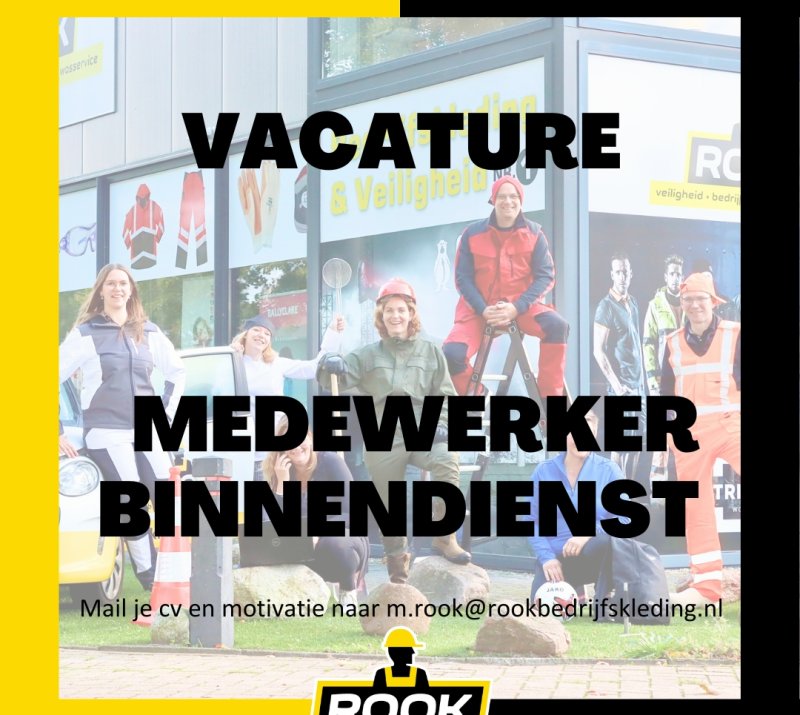 Vacature Binnendienst Medewerker